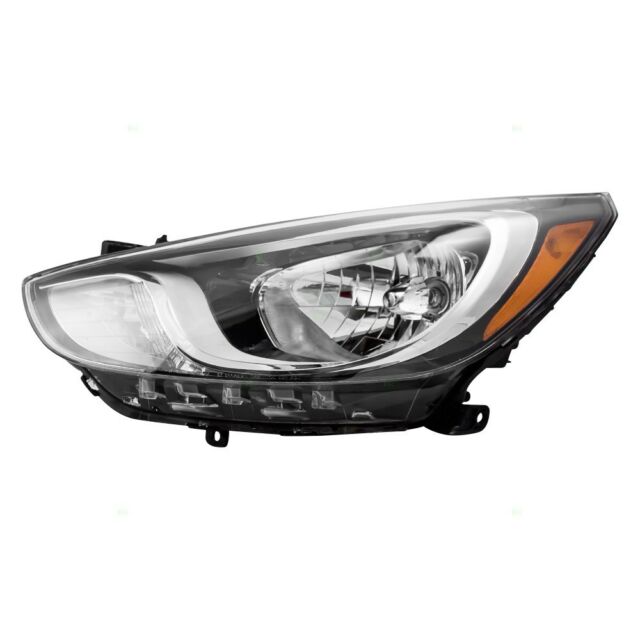 HYUNDAI ACCENT 2012-2017 — HEAD LAMP LH; SEDAN AND HATCHBACK MODELS ; ACCENT 2012-2014 CAPA