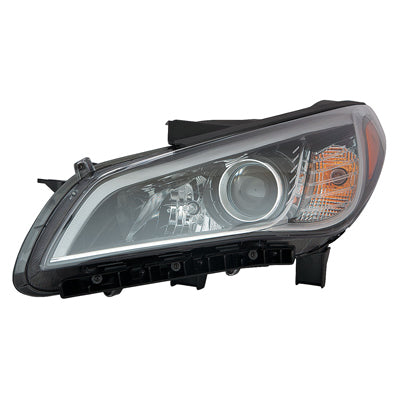 HYUNDAI SONATA 2015-2017 — HEAD LAMP HALOGEN LH; 2 TERMINAL SIGNAL; FOR SE/ECO/SPORT/LIMITED; 2015-2017