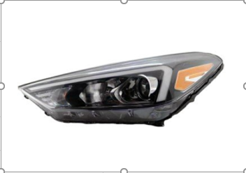 HYUNDAI TUCSON 2016-2021 — HALOGEN HEADLIGHT LH; W/O LED-ACCENT; TUCSON 2019-2021