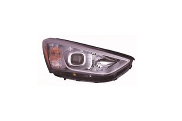 HYUNDAI SANTA FE 2013-2018 — HALOGEN HEADLIGHT RH; FOR GLS AND LIMITED; SANTA_FE_(6-7_SEATER)/FE_XL 2013-2016 CAPA