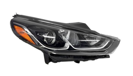 HYUNDAI SONATA 2018-2019 — HALOGEN HEADLAMP RH; W/O LED DAYTIME RUNNING-LAMP ; SONATA 2018-2019
