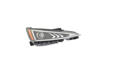 HYUNDAI ELANTRA 2019-2020 — HALOGEN HEADLIGHT RH; W/ LED DRL; SEDAN 2019-2020