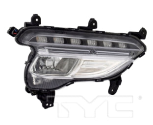 HYUNDAI SANTA FE SPORT 2013-2018 — FOG LIGHT RH; W/ DAYTIME RUNNING LAMP; 2017-2018