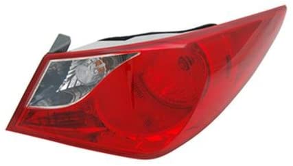 HYUNDAI SONATA 2011-2014 — TAIL LAMP RH; W/O LED; 2011-2014 ( EXC HYBRID) CAPA