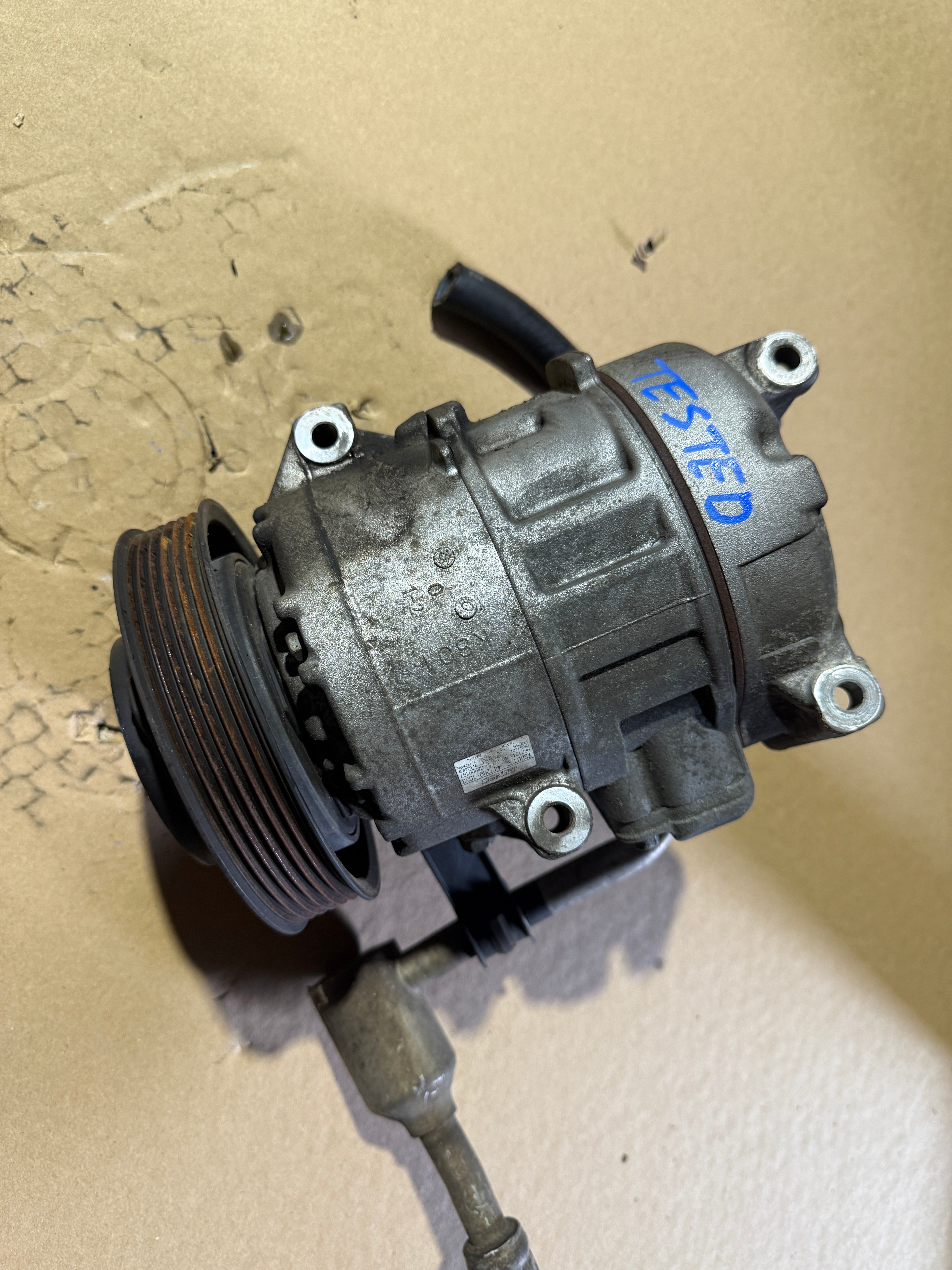OEM A/C Compressor Used Tested Acura RL 2005 2006 2007 2008 JDM