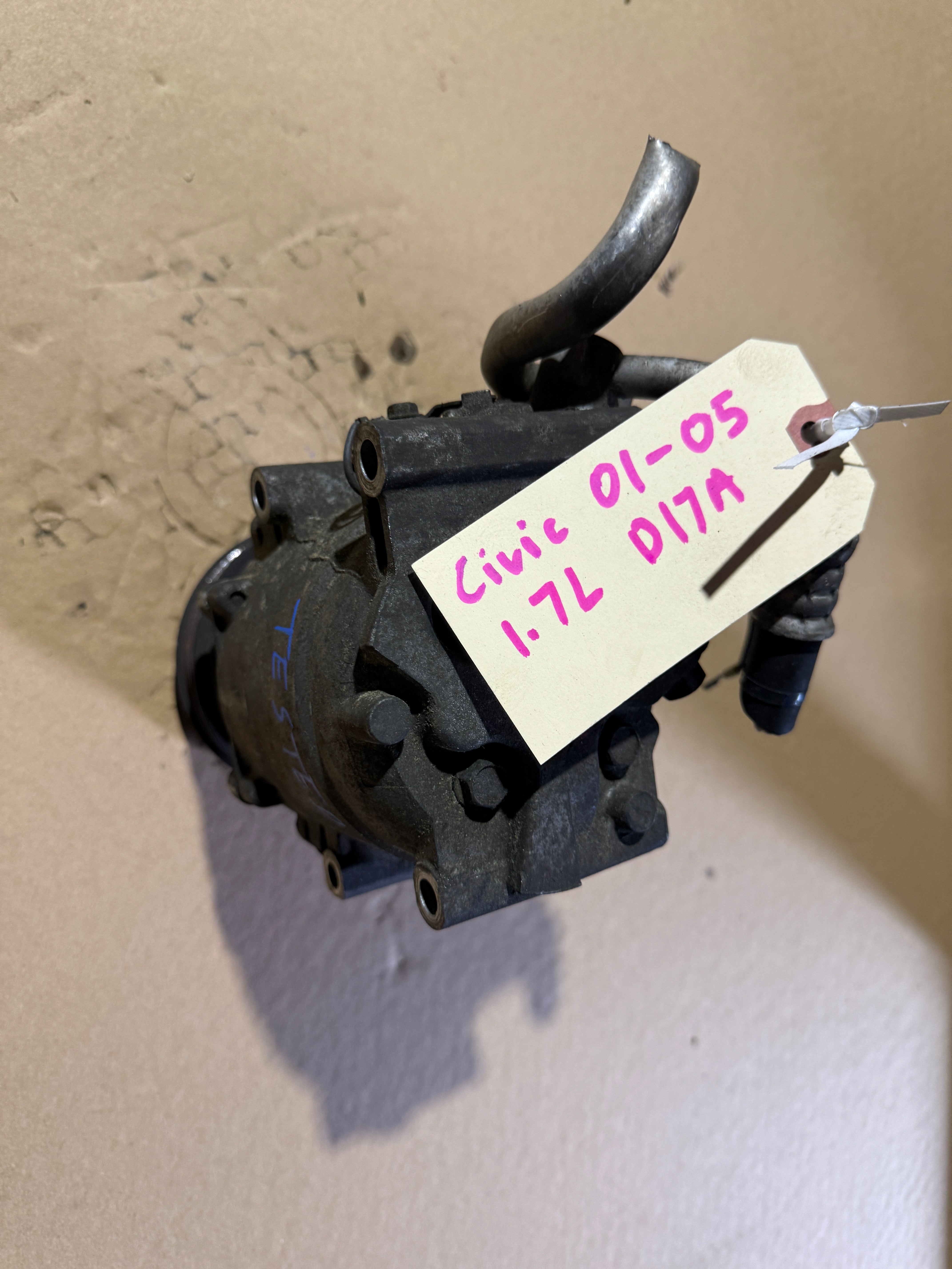 Honda Civic OEM 2001-2005 1.7L D17A D17 A/C AC Compressor Conditioning Unit Assembly Acura El JDM