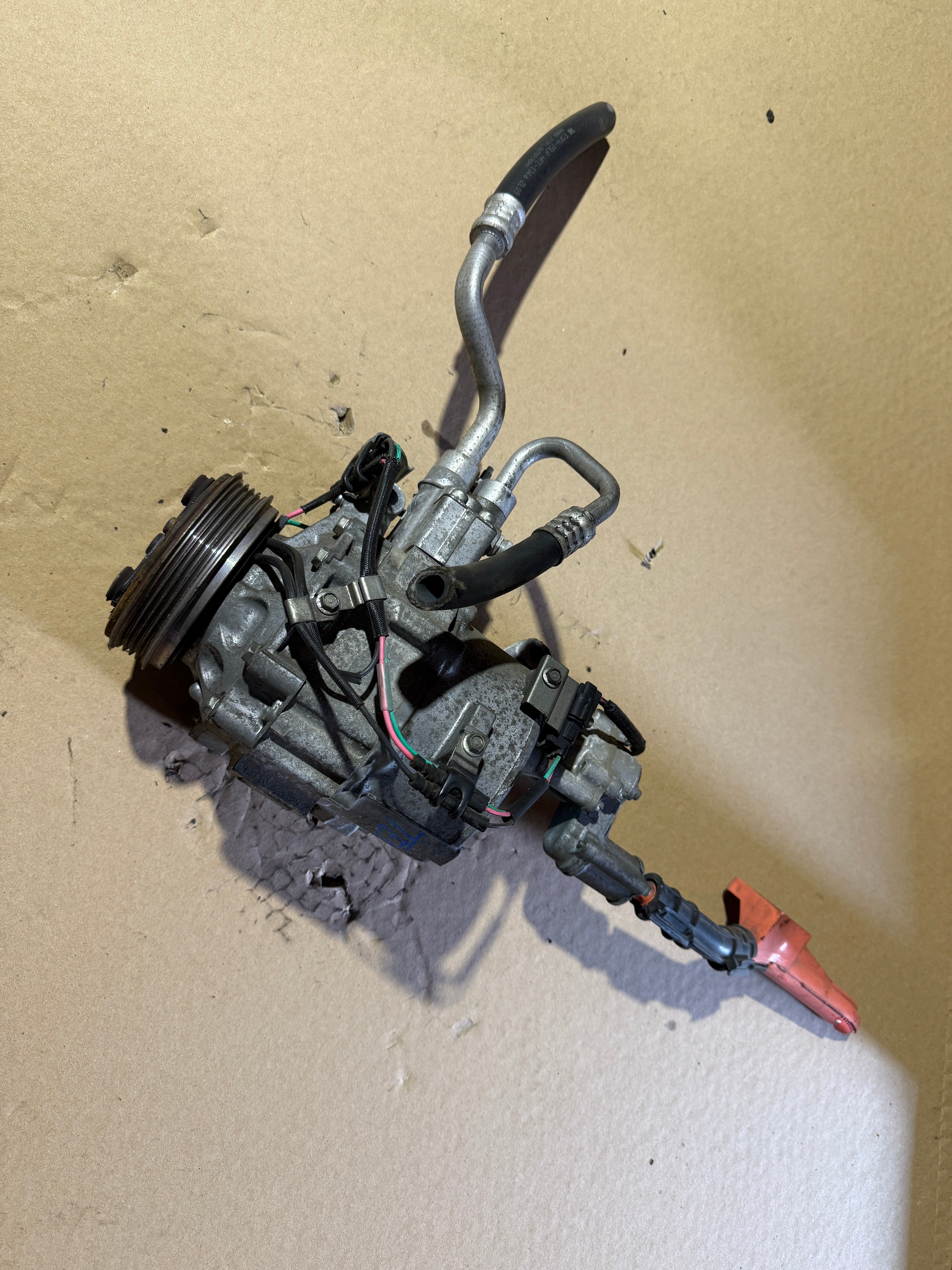 Honda Civic 2006-2011 OEM 1.3L Hybrid AC Compressor JDM Low Mileage Tested