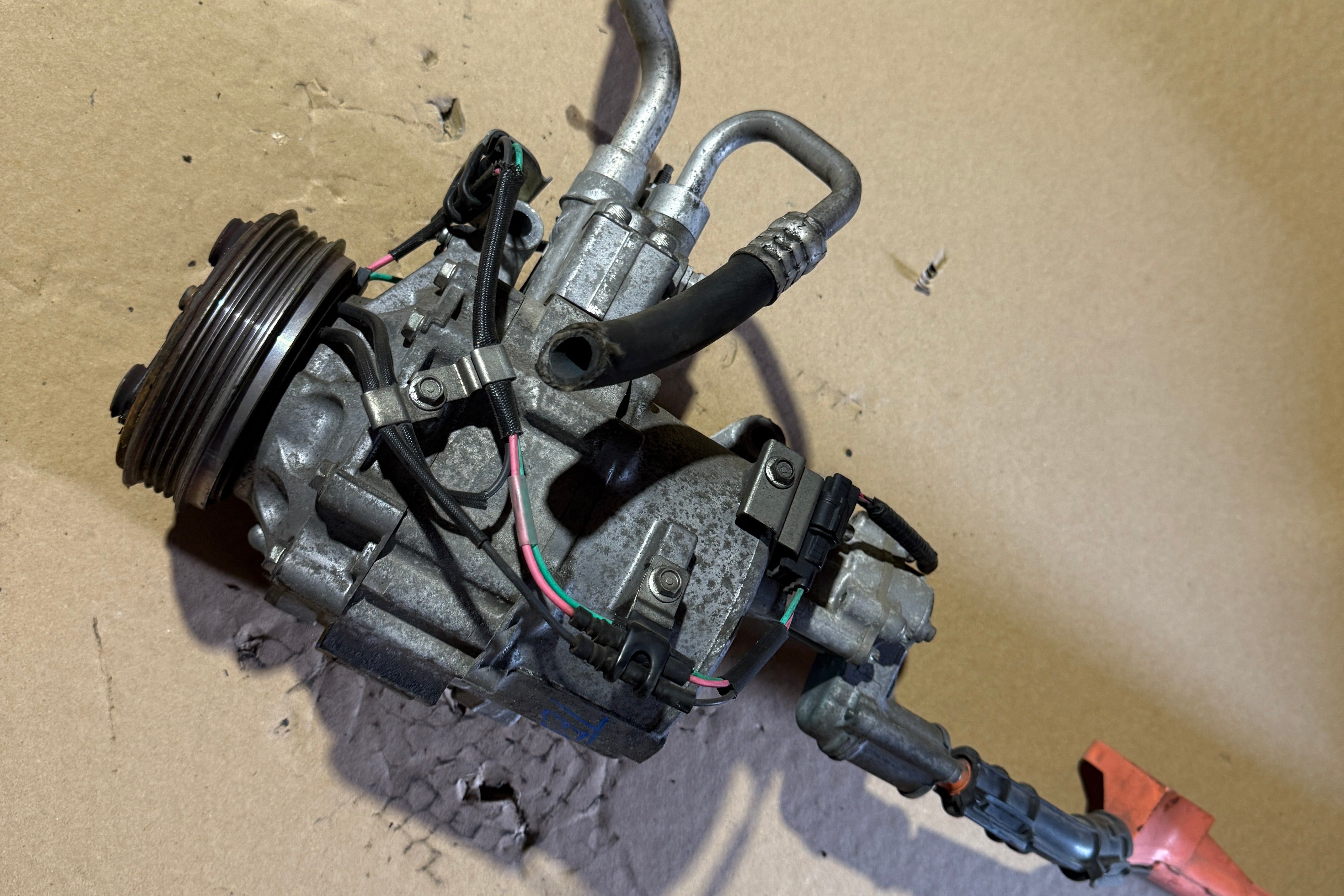 Honda Civic 2006-2011 OEM 1.3L Hybrid AC Compressor JDM Low Mileage Tested