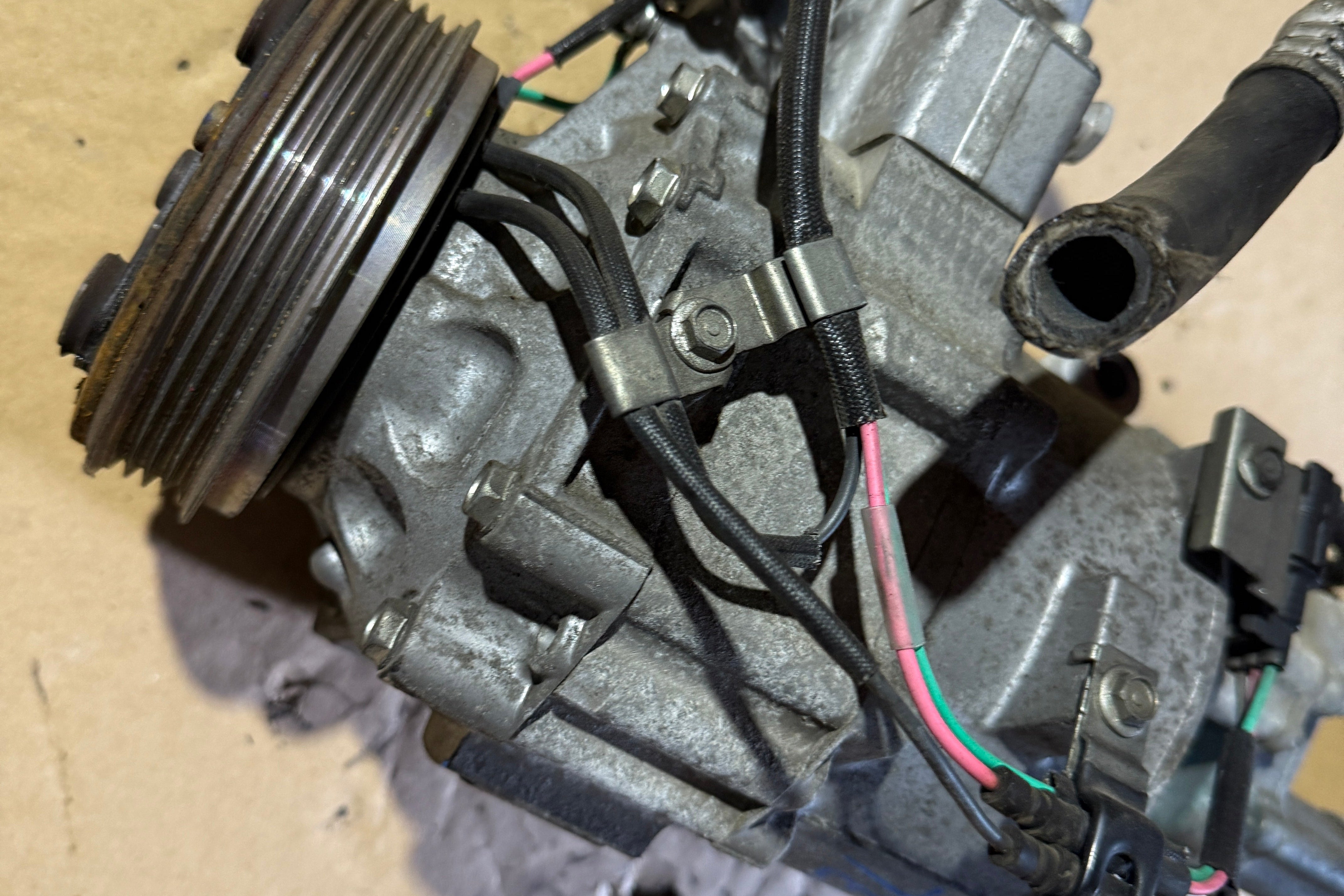 Honda Civic 2006-2011 OEM 1.3L Hybrid AC Compressor JDM Low Mileage Tested