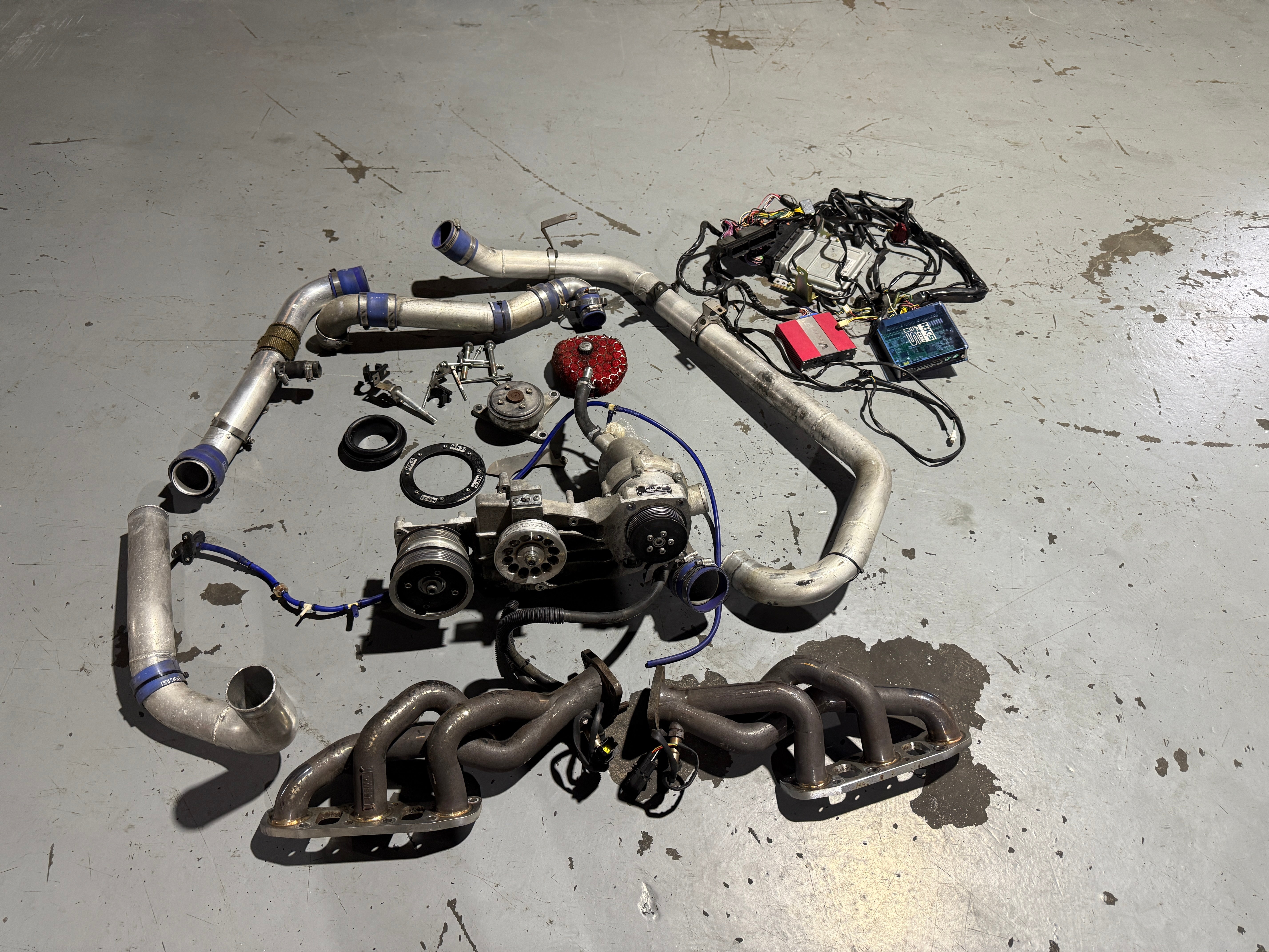 JDM Nissan 350z Infiniti G35 Rev Up Complete Turbo & HKS ECU Upgrade Kit VQ35DE HKS Turbocharger