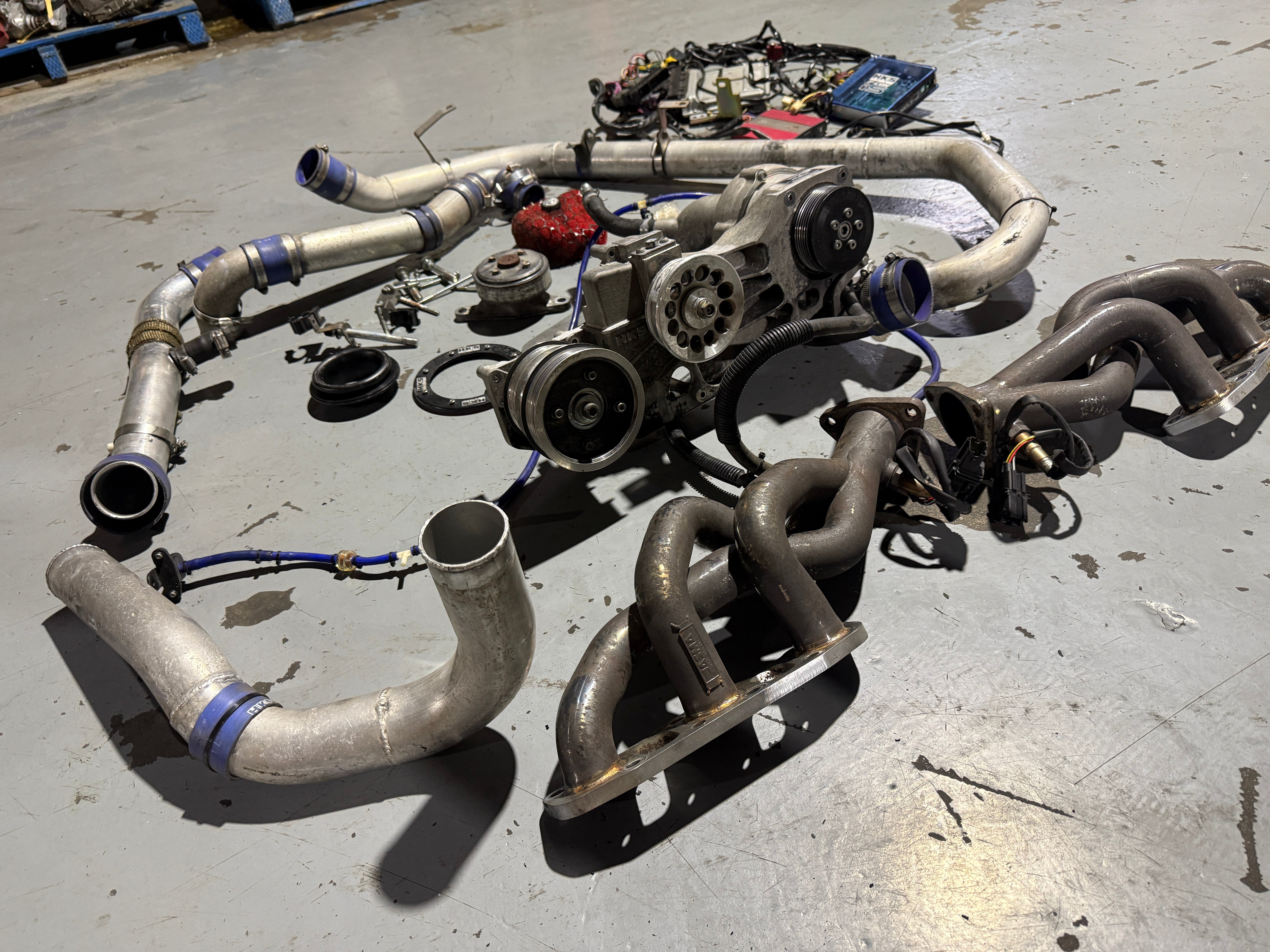 JDM Nissan 350z Infiniti G35 Rev Up Complete Turbo & HKS ECU Upgrade Kit VQ35DE HKS Turbocharger