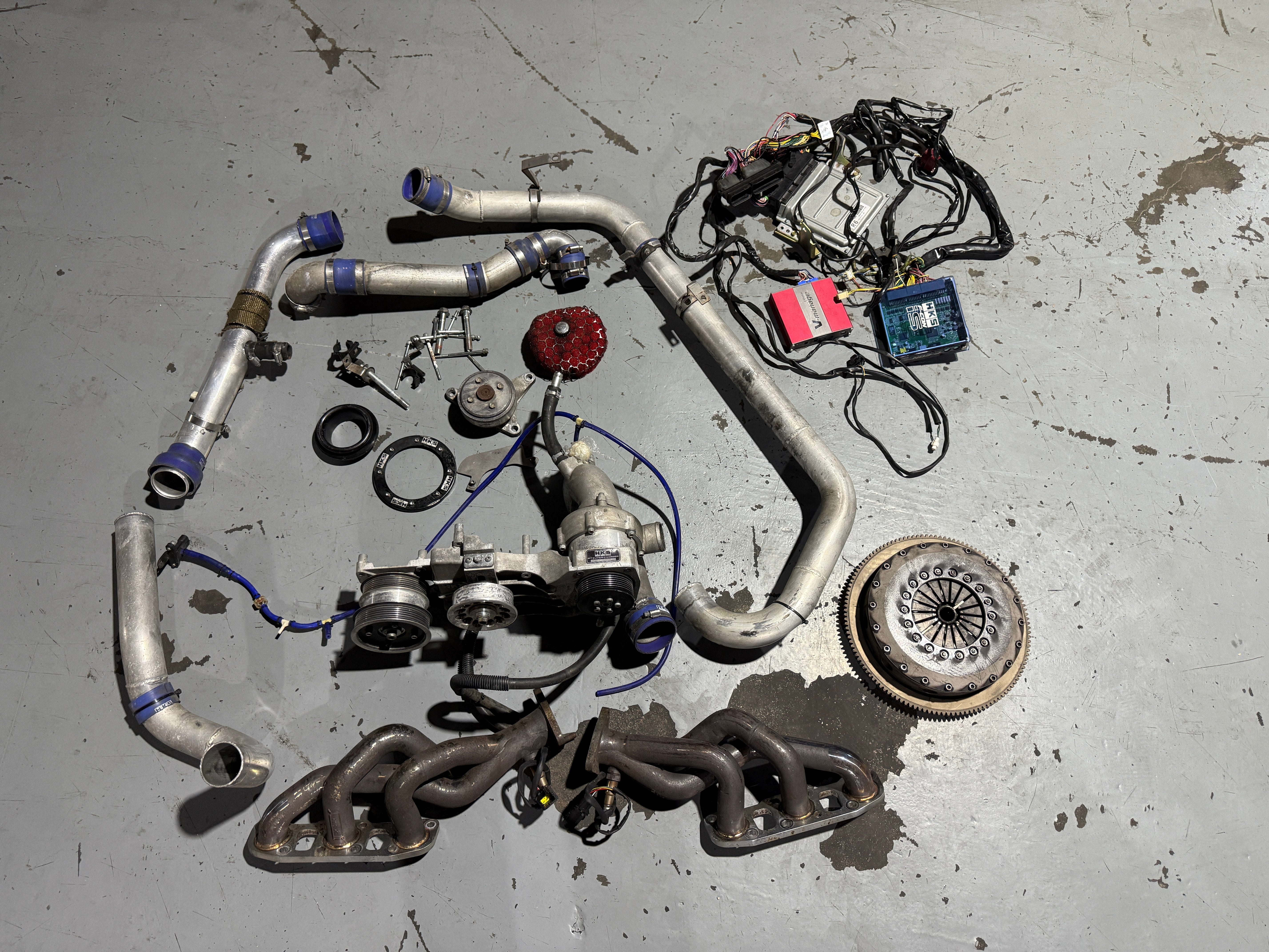 JDM Nissan 350z Infiniti G35 Rev Up Complete Turbo & HKS ECU Upgrade Kit VQ35DE HKS Turbocharger