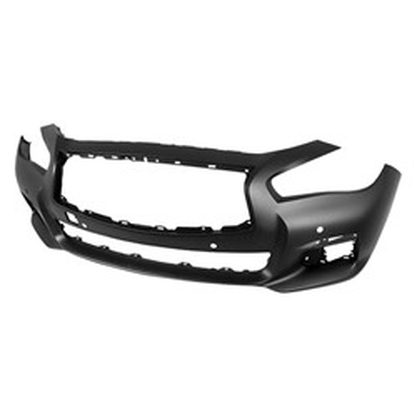 IN1000257 infiniti q50 2014 2017 bumper front primed with sensor without sport in1000257 1