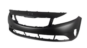 KIA FORTE 2017-2018 — FRONT BUMPER PRIMED; FORTE SEDAN 2017-2018 CAPA