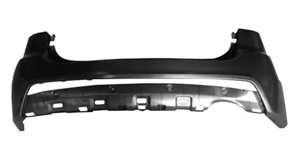 KIA SORENTO 2011-2015 — REAR BUMPER PRIMED; W/O SENSOR; FOR SX; SORENTO 2011-2013