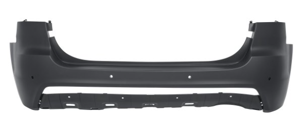 KIA SORENTO 2011-2015 — REAR BUMPER PRIMED; W/ SENSOR; FOR SX; SORENTO 2011-2013 CAPA