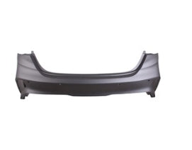 KIA FORTE 2019-2024 — REAR BUMPER PRIMED; W/ SENSORS; 2022-2024