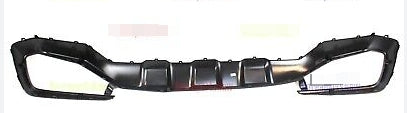KIA SPORTAGE/HYBRID 2023-2025 — REAR CENTER BUMPER MOLDING; PRIMED BLACK; FOR HYBRID EX/LX; 2023-2025