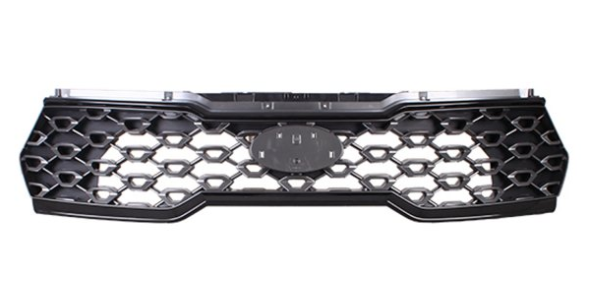 KIA SORENTO 2021-2023 — FRONT GRILLE; PAINTED SILVER GRAY; W/O CAMERA; SORENTO 2021-2023