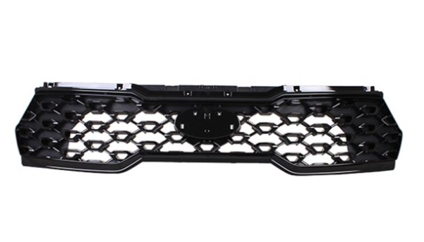 KIA SORENTO 2021-2023 — FRONT GRILLE; PAINTED GLOSS BLACK; W/O CAMERA; SORENTO 2021-2023