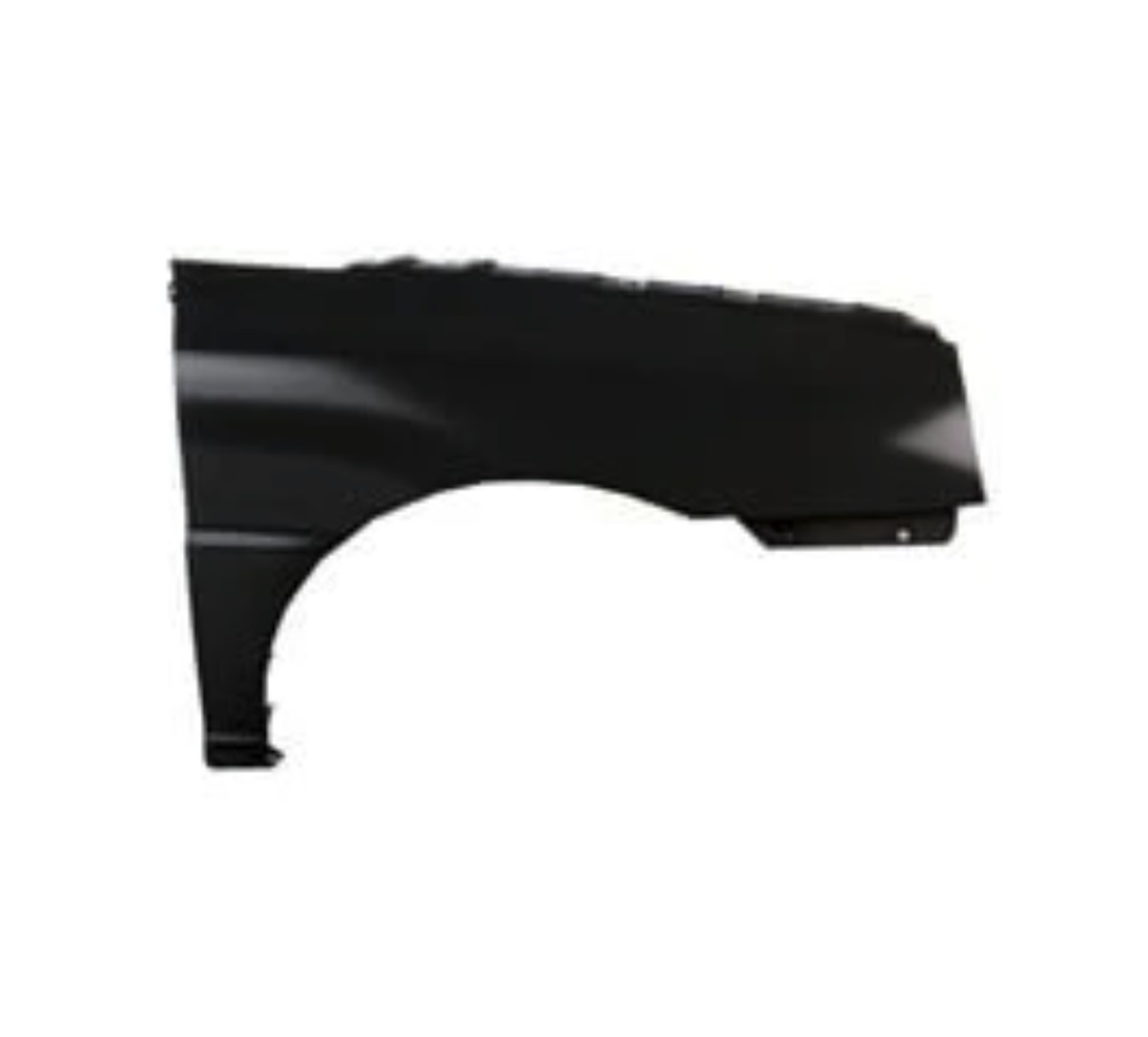 KI1240116 kia rio 2003 2005 front left fender with moulding without side marker to 12 2 02 2