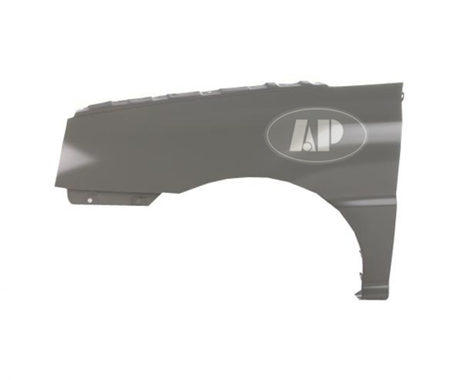 KI1241115 kia rio 2003 2005 front right fender without moulding with side marker ki1241115 1