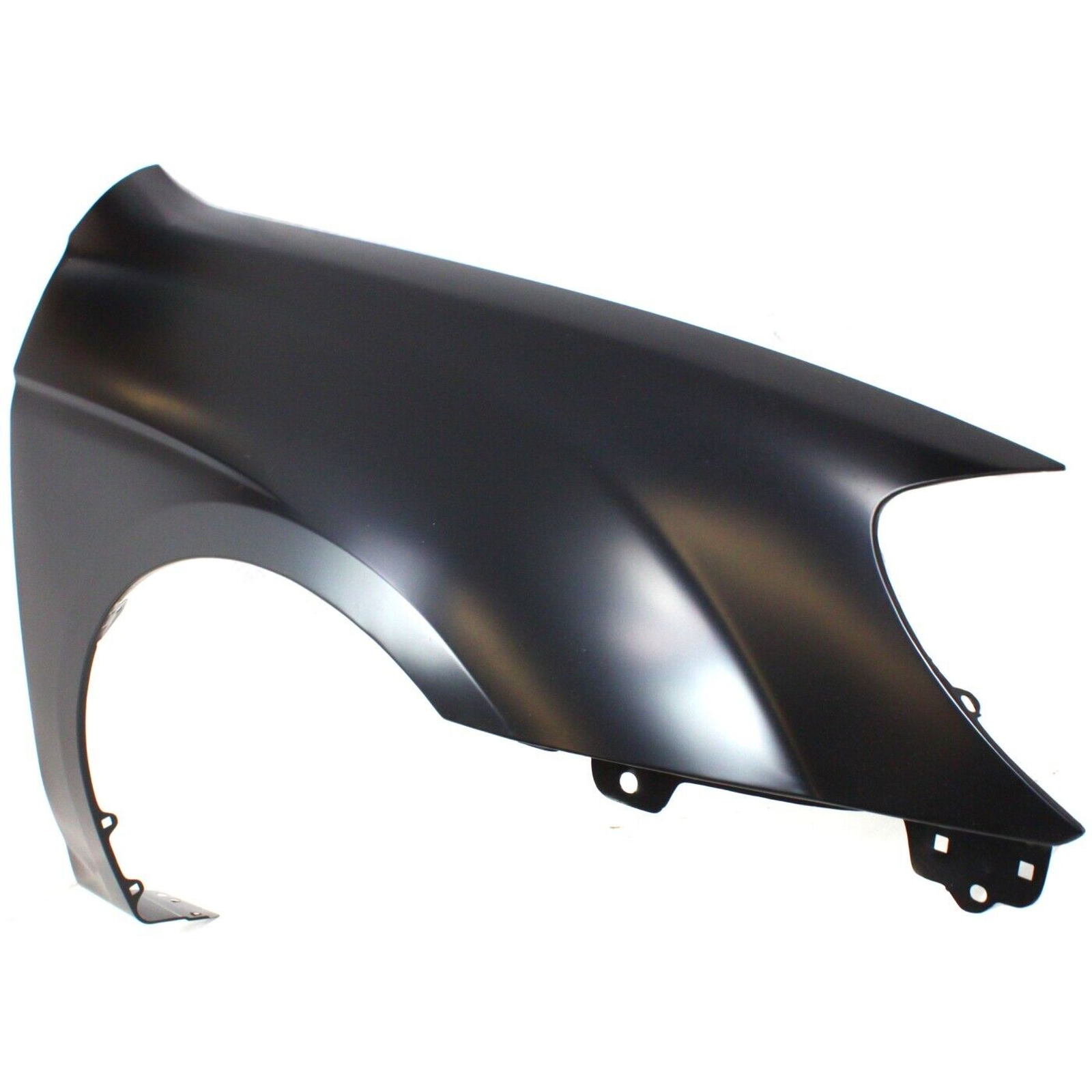 KI1241118 kia spectra 2004 2009 front right fender without side moulding hole ki1241118 2