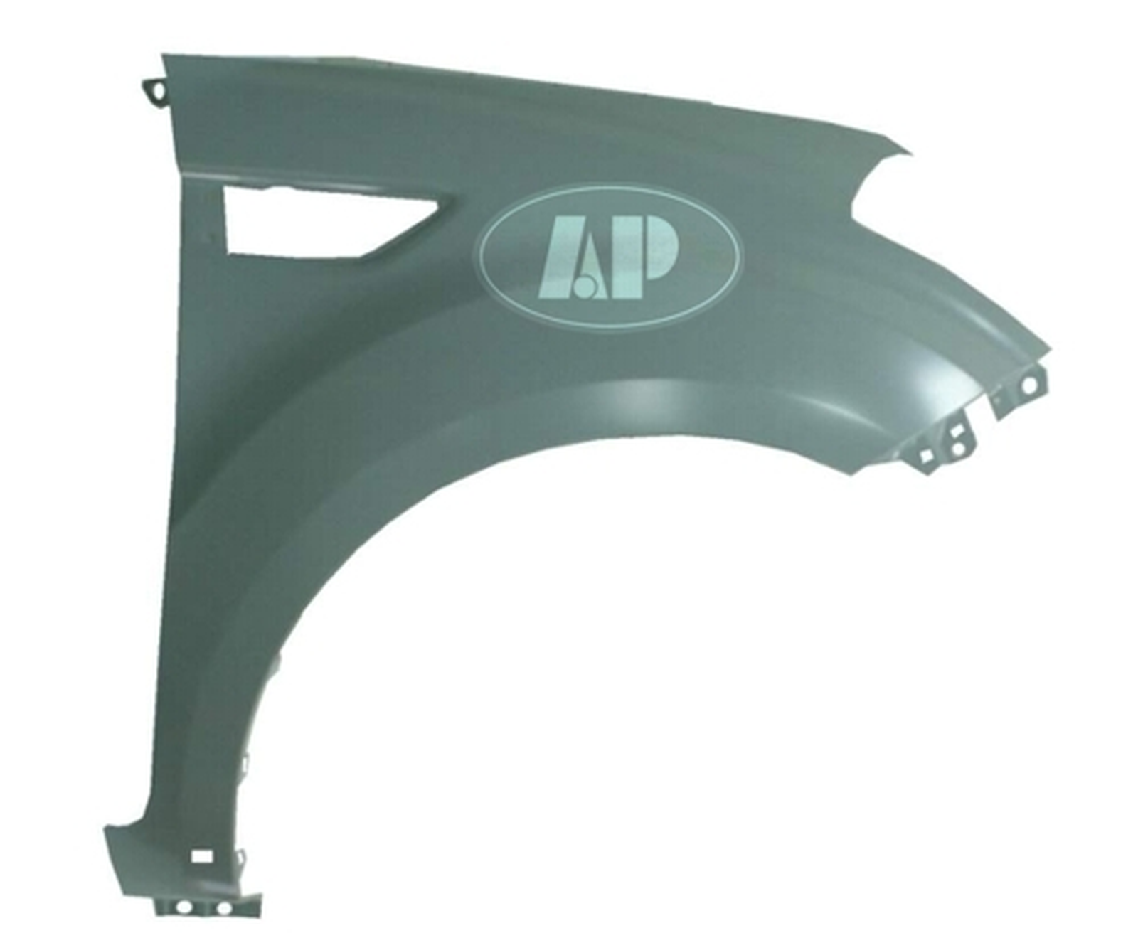 KI1241130 kia soul 2010 2013 front right fender with moulding hole ki1241130 1