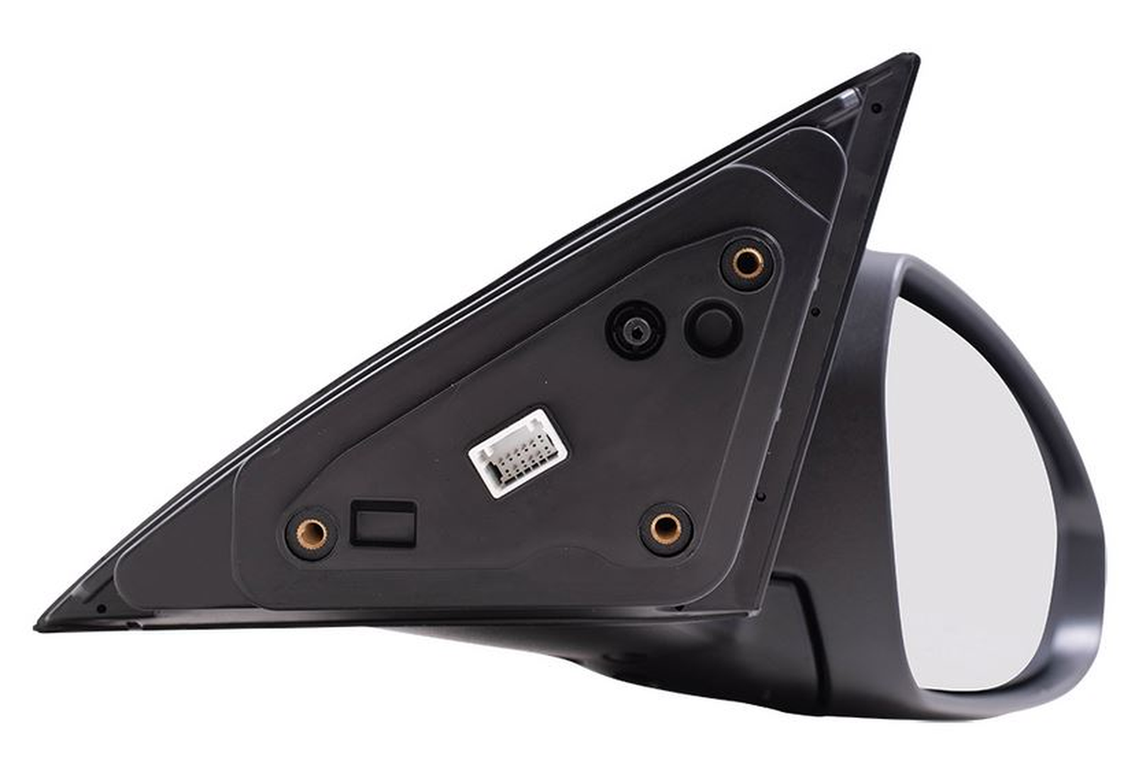 KI1321225 kia forte 2019 2020 right side mirror power htd gloss black with blind spot ki13 4
