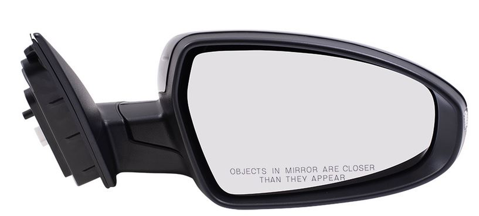 KI1321227 kia forte 2019 2022 right side mirror power htd gloss black with signal ki132122 3