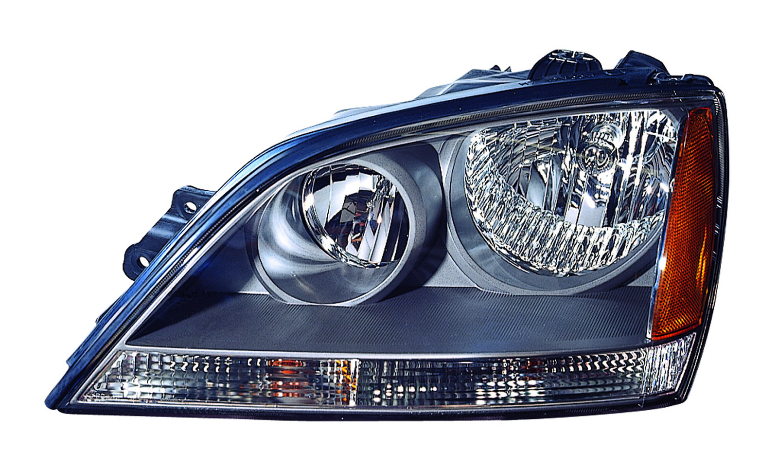 KI2502122 kia sorento 2005 2006 left headlight with sport hq ki2502122 1