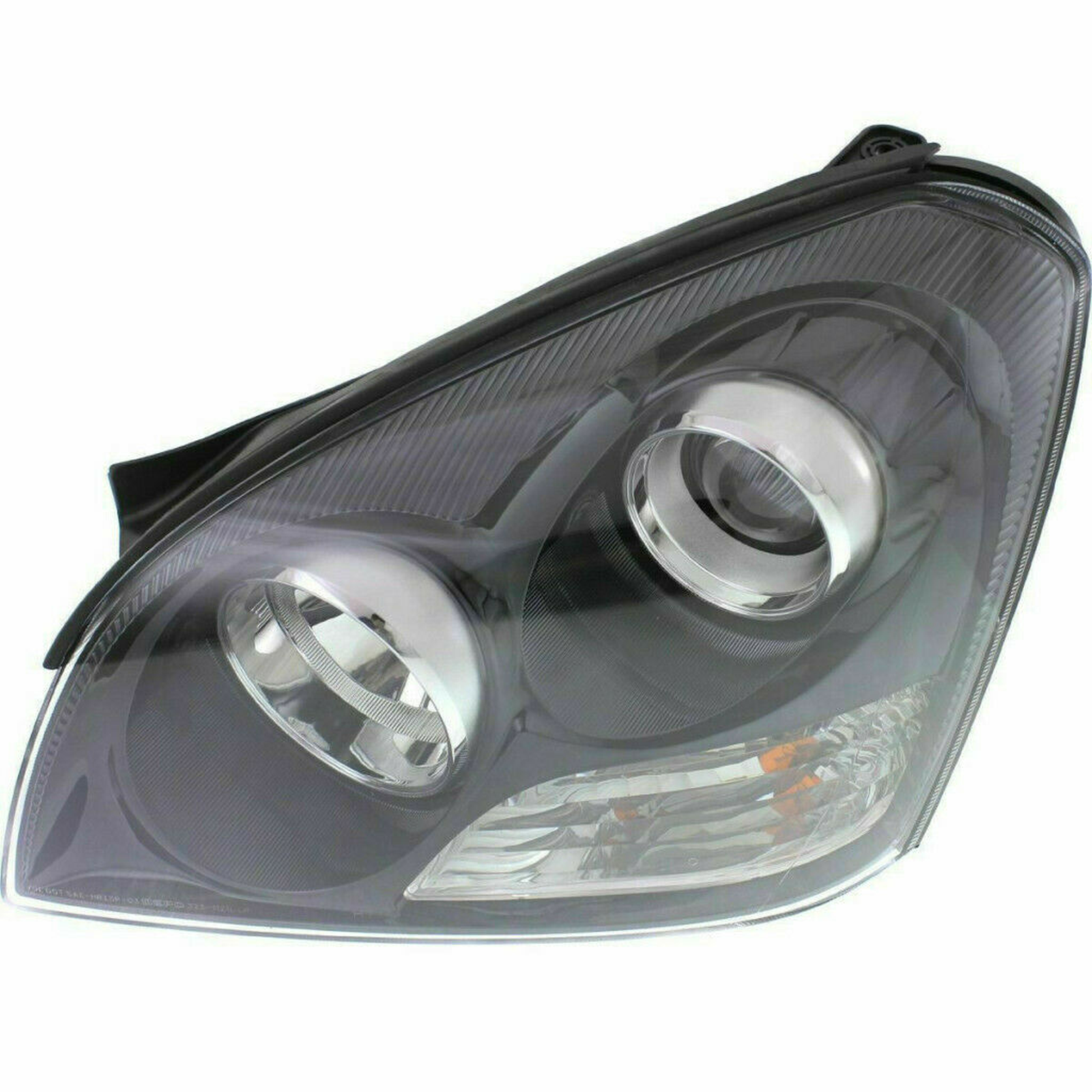 KI2502137 kia optima 2007 2008 left headlight with black insert with appearance pkg hq ki2 5