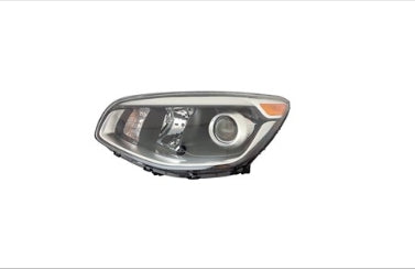 KIA SOUL 2014-2019 — HALOGEN PROJECTOR HEADLIGHT LH; W/ LED DRL; SOUL 2017-2019