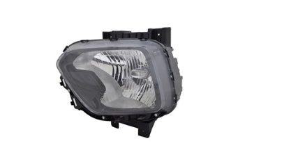 KIA SOUL 2020-2025 — HALOGEN HEADLIGHT LH; IN BUMPER; FOR LX/S/GT/X-LINE; SOUL 2020-2022