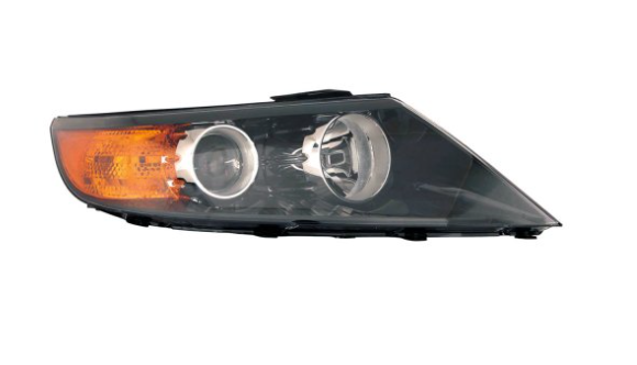 KIA SORENTO 2011-2015 — HALOGEN HEADLIGHT RH; SORENTO 2011-2013