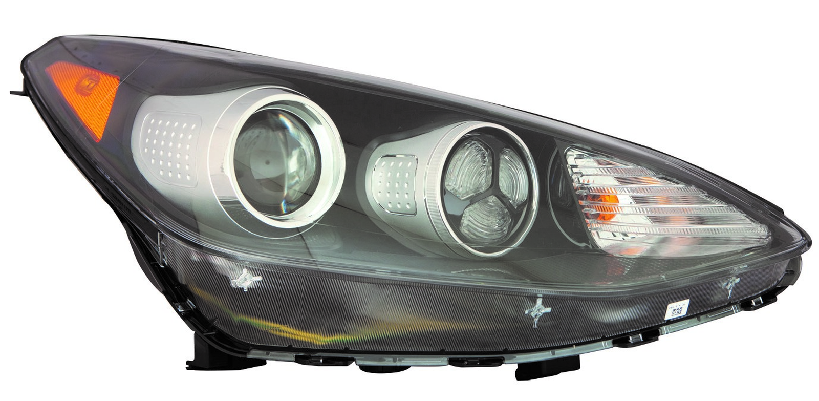 KI2503198 kia sportage 2017 2022 right headlight halogen led drl fwd hq ki2503198 1