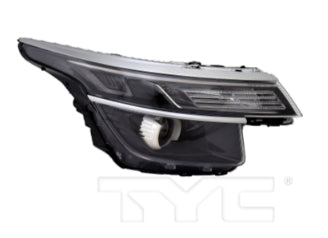 KIA SELTOS 2021-2024 — HALOGEN HEAD LIGHT RH; W/ LED DRL; EX/S/NIGHTFALL EDITION; 2021-2023 CAPA
