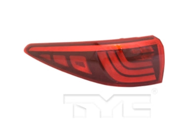 KIA SPORTAGE 2017-2022 — LED OUTER TAIL LIGHT LH; FOR SX Turbo; 2017-2019