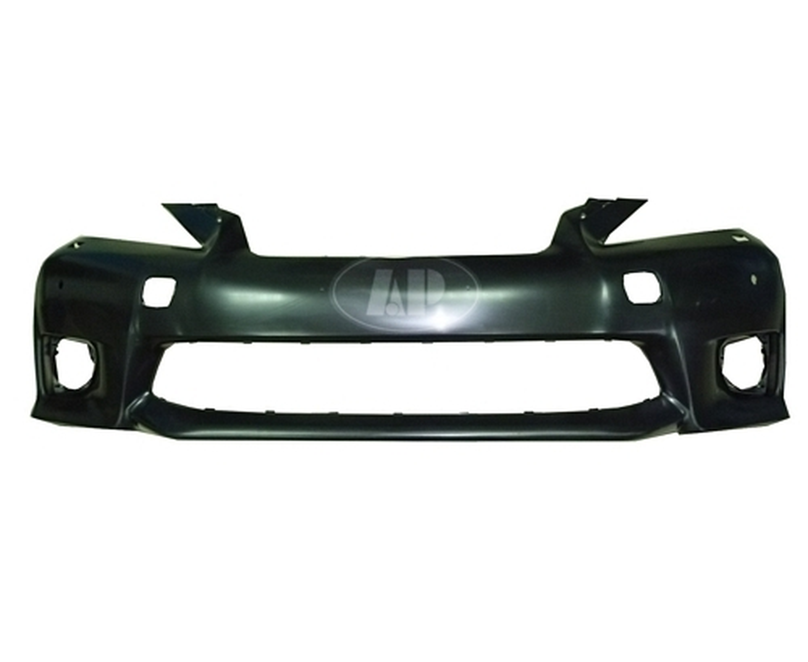 LX1000236 lexus ct200h 2011 2013 bumper front primed with sensor with washer hole with spo 1
