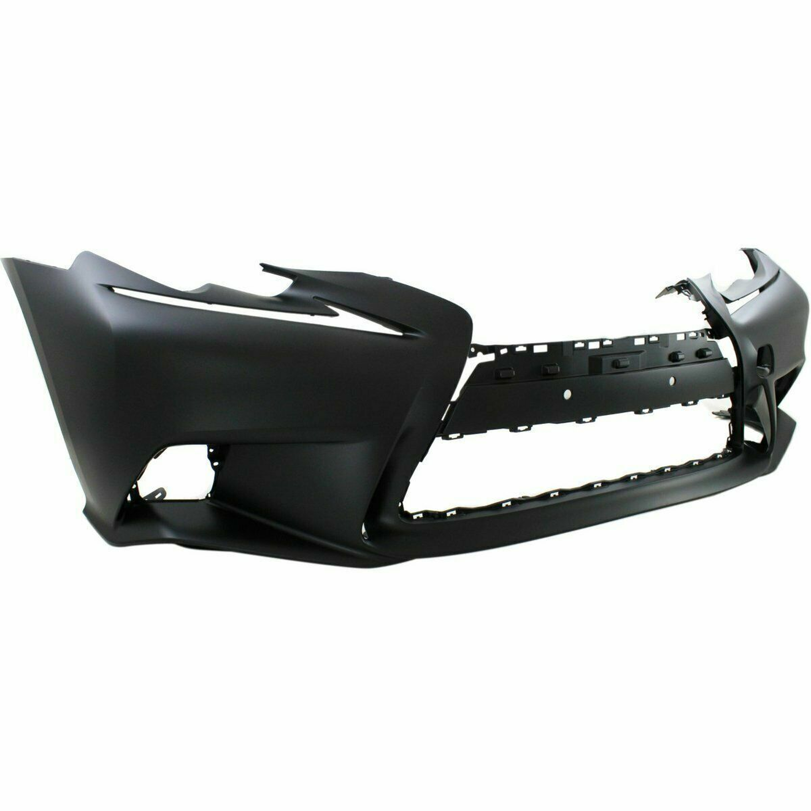 LX1000261 lexus is350 2014 2016 bumper front primed black with f sport without head lamp w 3