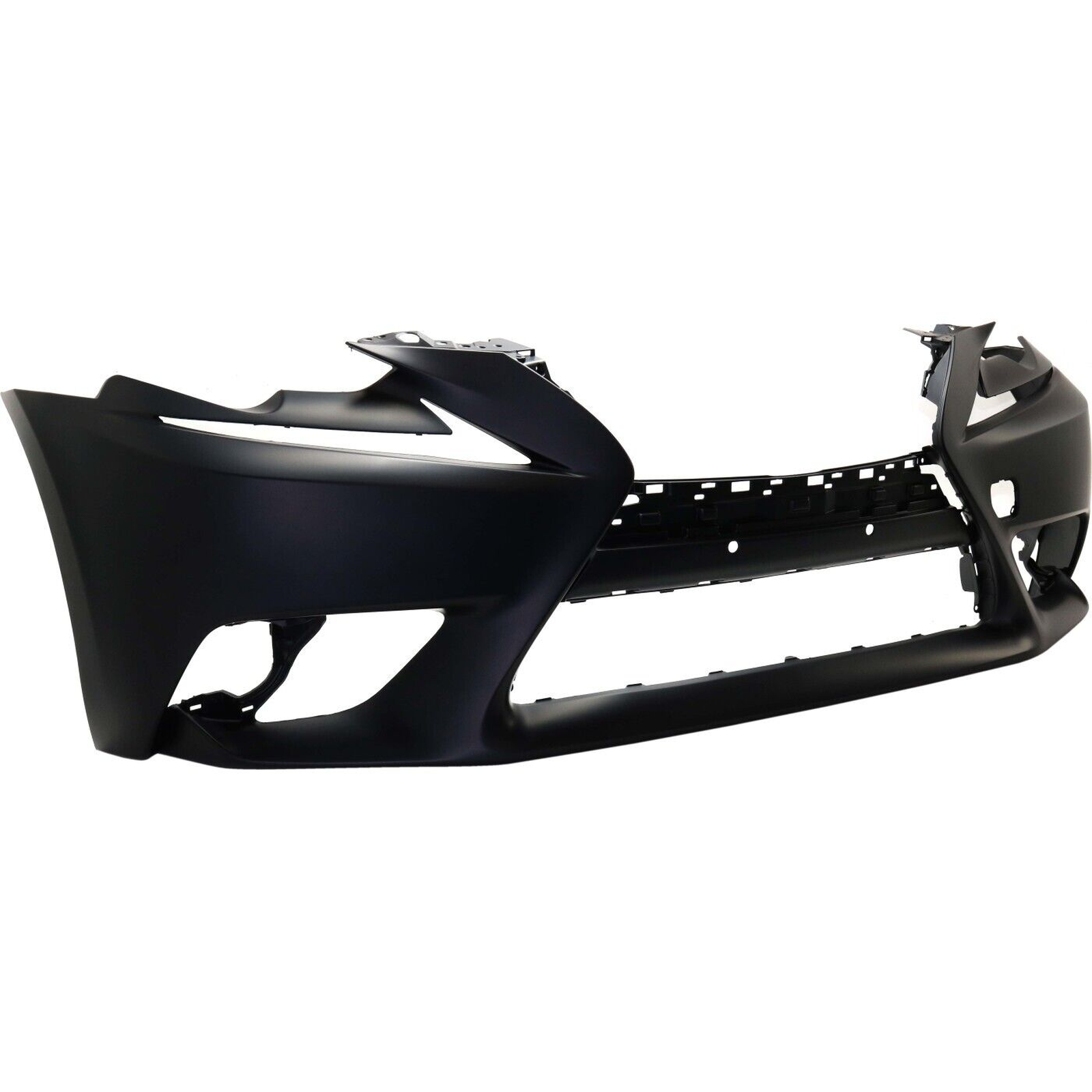 LX1000262 lexus is350 2014 2016 bumper front primed black without f sport head lamp washer 2