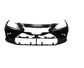 LEXUS ES350 2019-2025 — FRONT BUMPER PRIMED; N-AMERICA BUILT; W/O TOW & F-SPORT; W/ SENSORS; ES350 19-25; ES250 21-25; ES300H 22-25 CAPA(521190X948)
