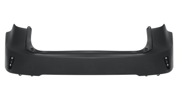 LEXUS RX350 2016-2022 — REAR BUMPER PRIMED; W/O SENSOR; RX350/RX450H 2016-2019