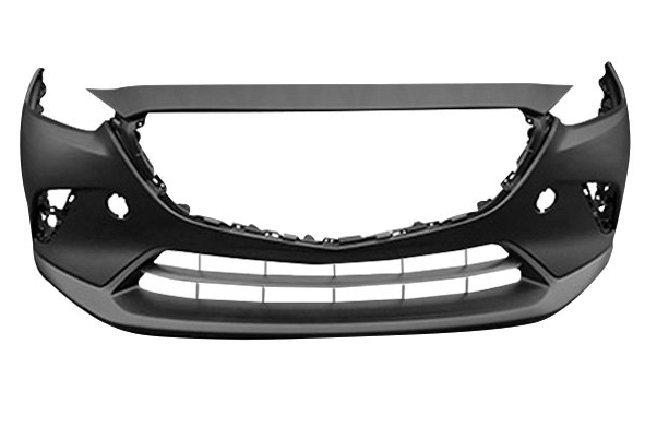MAZDA CX 3 2016-2022 — FRONT BUMPER PRIMED;TEXTURED LOWER;CX3 16-22 ( 19-20 EXCEPT GRAND-TOURING/CHROME TRIM ) CAPA