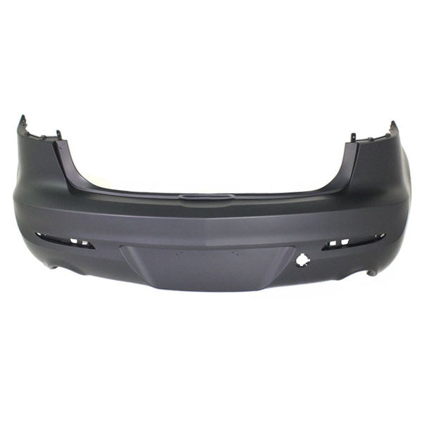 MAZDA MZ 3 2010-2013 — REAR BUMPER COVER PRIMED; 2.5L SEDAN; DUAL EXHAUS; MAZDA 3 2010-2013