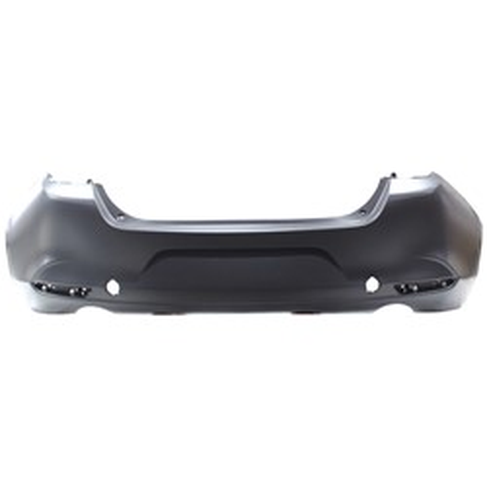 MA1100234 mazda 3 2019 2025 bumper rear primed with textured lower without blind spot pre 1