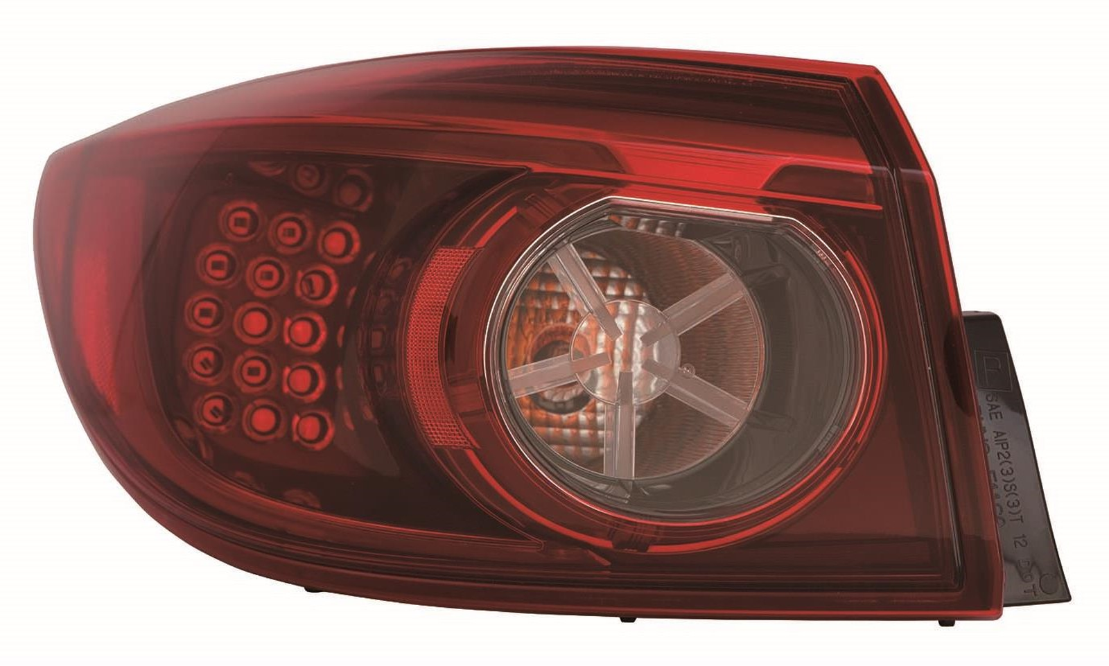 MA2804114 mazda 3 2014 2016 left taillight sdn led japan built hq ma2804114 1