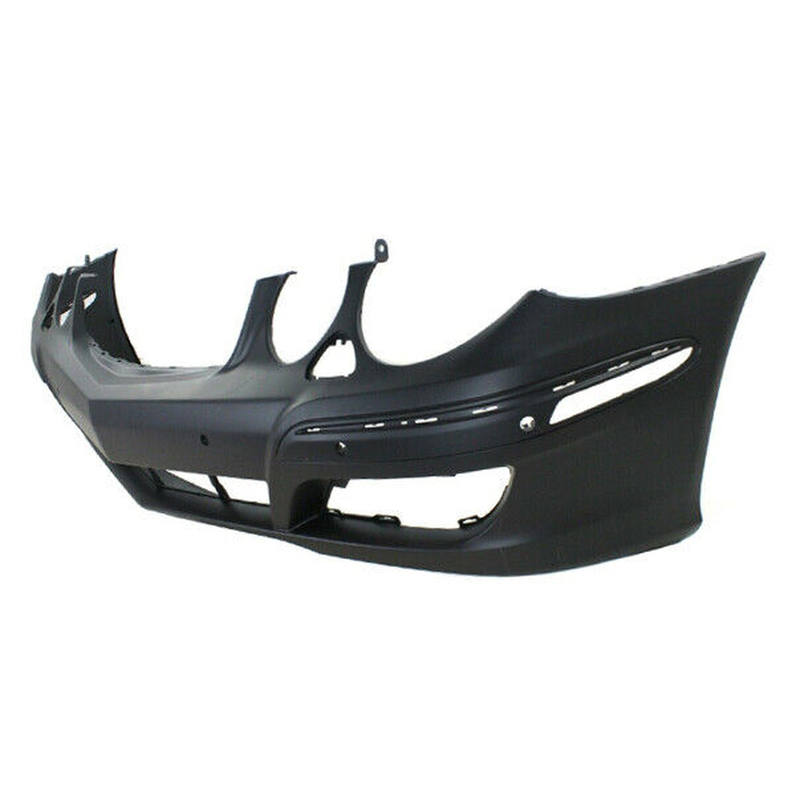 MB1000270 mercedes benz e class 2007 2009 bumper front primed without sensor with h l wash 2