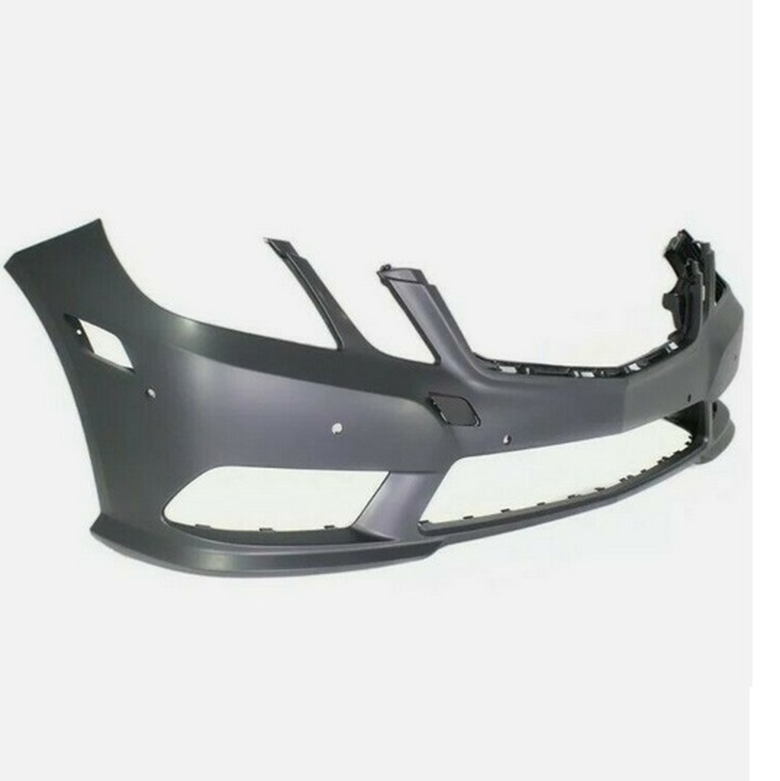 MB1000304 mercedes benz e class 2010 2013 bumper front primed with sensor without h l wash 5