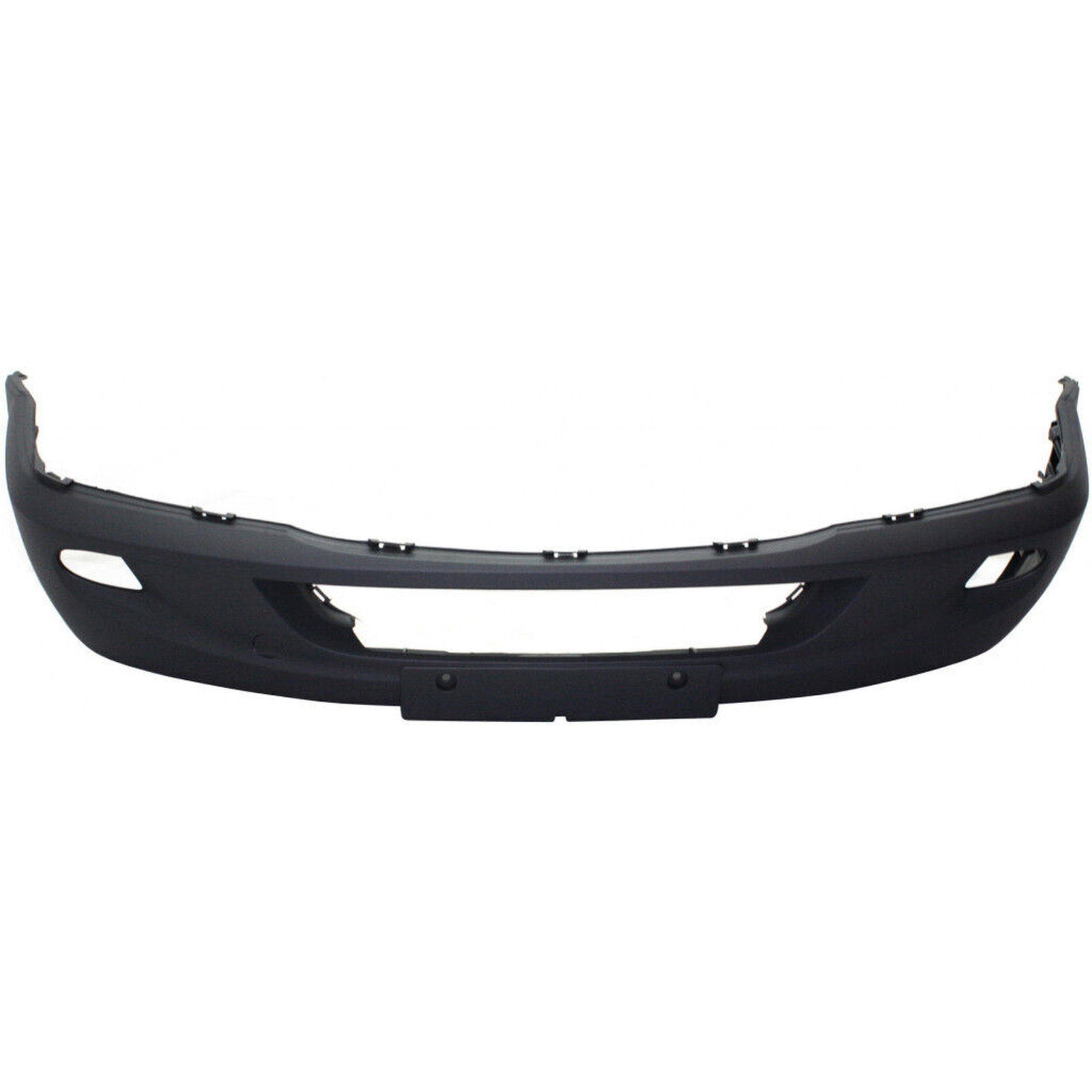 MB1000408 bumper front textured without sensor hole with fog lamp hole mb1000408 2
